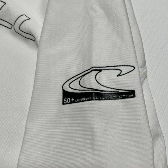 O'Neill Swim Surf Shirt Short Sleeve 50+ UV Protection White Men's size XL - Picture 6 of 7